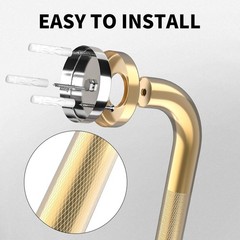 36″ Anti-Slip Shower Grab Bar – Knurled Safety Handrail for Elderly & Seniors