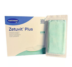 Hartmann Zetuvit Plus 8″ x 16″ Superabsorbent 10/box Wound Dressing, DENTED BOX