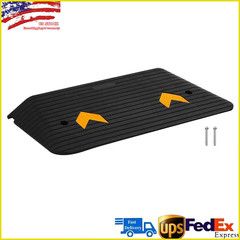 Rubber Threshold Ramp 4″ Rise Doorway 33000LBS for Wheelchair Mobility Scooter