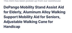 DePango Stand Assist Aid for Elderly, Aluminum Alloy Standing Aids Supports …