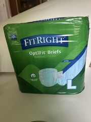 20 Fit Right OptiFit Briefs, Ultra, LARGE ,44-56 in. by Medline -Brand New!