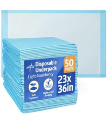 Dynarex 23 x 36 inch Underpads – 50 Count