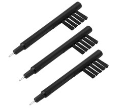Hearing Aid Cleaning Brushes with Magnet and Wax Loop for BTE, ITC or ITE (3)