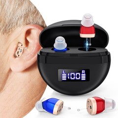 Digital Rechargeable Hearing Aids for Senior Noise Reduction Sound Amplification