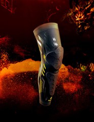 Kuangmi Basketball Knee Pad Protective Knee Brace Compression Sleeve Shin Guard