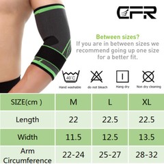 Tennis Golf Elbow Support Brace Compression arm Arthritis Tendonitis Pain Relief