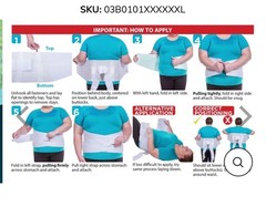 Plus Size 6XL Bariatric Back Brace Ability XXXXXXL Tall Lumbar Support Girdle