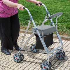 BALAPET Non-Slip Rollator Walker Seat Cushion and Backrest 12*12*3IN, Gray