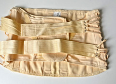 Trulife Camp XXI Lumbosacral Short Back Support Brace 432 Size Large Beige NIB