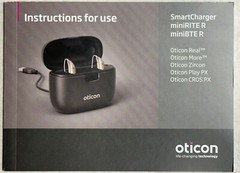 Oticon Smart Charger Comes With Power Cable, Wall Adapter, Manual. Lightly Used.