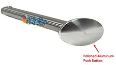 1/2″ x 5 1/4″ Quick release axle for wheelchairs, BIG ALUMINUM Push Button