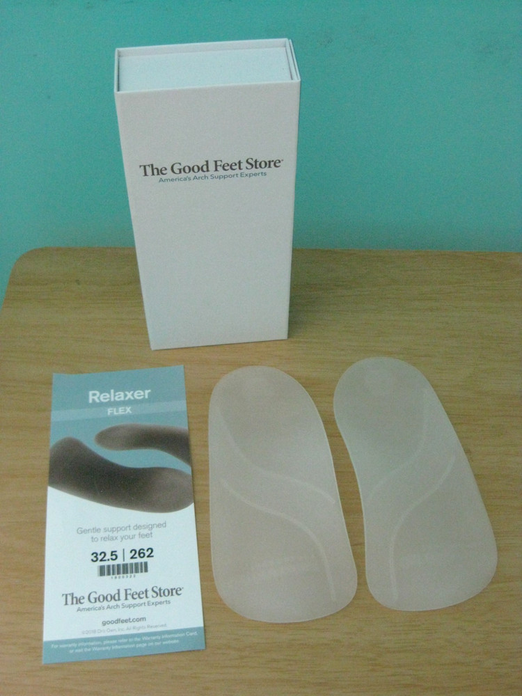 The Good Feet Store Arch Support Insert Relaxer Flex 32.5 262