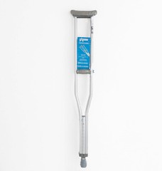 Lightweight Aluminum Underarm Crutches (Adults 5’2″ – 5’10“) – 350 pounds