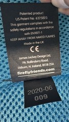 Firefly Upsee Upright Mobility Harness Denim & Blue Foot Straps NOT Included MED