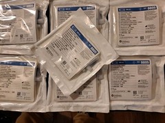 Hollister Urinary Leg Bag Sterile 900 mL Model 9805 Exp 2027-10-01
