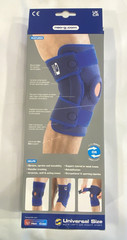 Neo G Hinged Knee Brace Adjustable Fit Open Knee Support R/L Knee universal new