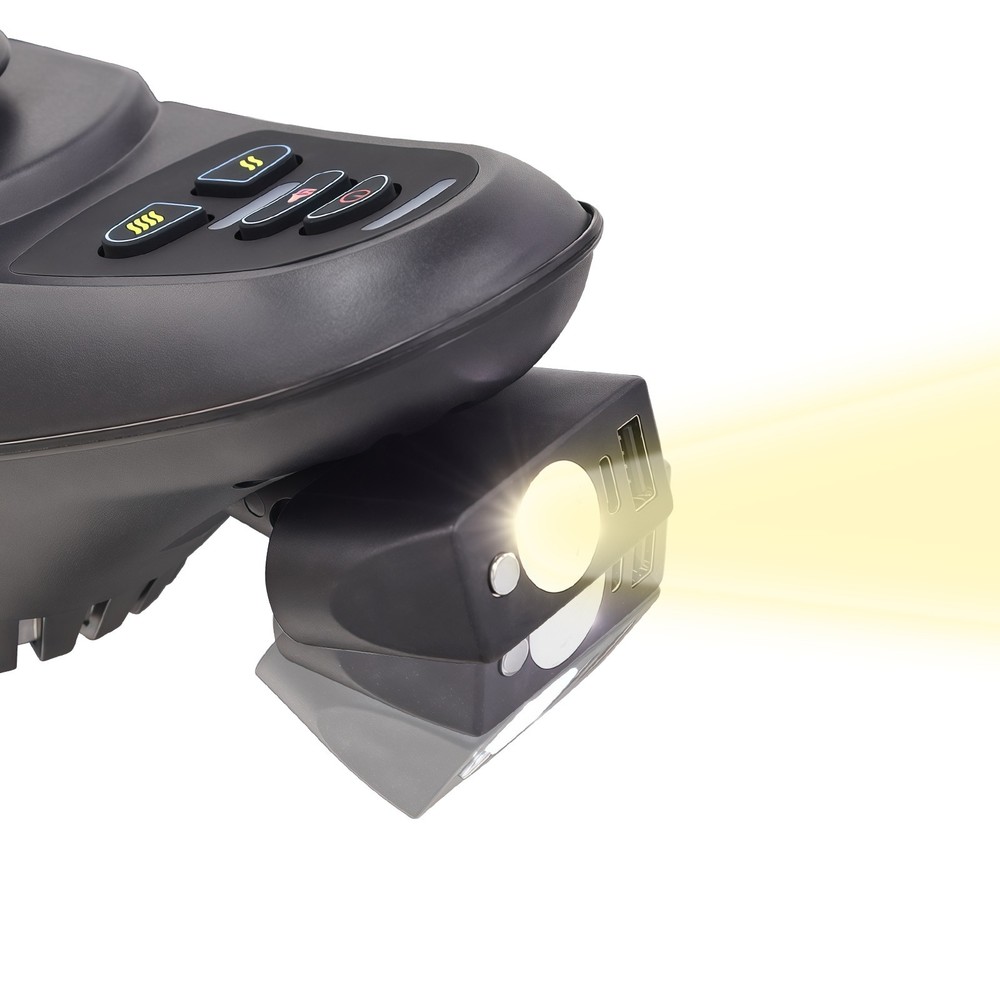Electric Wheelchair LED Light with SOS Flash Mode 3-Pin XLR Adjustable Headlight
