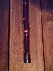 walking stick ELK HOOVE HANDLE red birch wood shaft custom made in the USA NEW