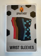 Sparthos Compression Wrist Sleeves – Cobalt Blue NIB Size Medium