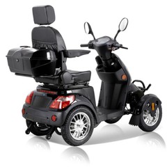 800W Heavy Duty 4-Wheel Senoir Electric Mobility Scooters 500lbs 31 miles 15 mph