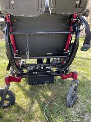 NICE! Quickie Iris Tilt-In-Space Manual Transport Rehab Wheelchair
