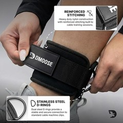 Unisex Neoprene Ankle Strap for Leg Extensions & Lower Body Strength Training