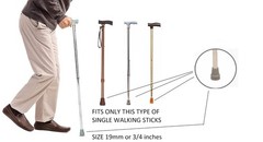 AARAM Tips for Mobility Aids (18-19mm) for Walking Sticks and Canes. Useful f…