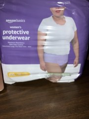 Amazon Basics Women’s Protective Underwear XXL 14 Count