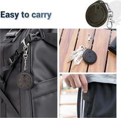 Rotatable LR41 Size 312 Hearing Aid Battery Case,Slim Portable Hearing Aid Ba…