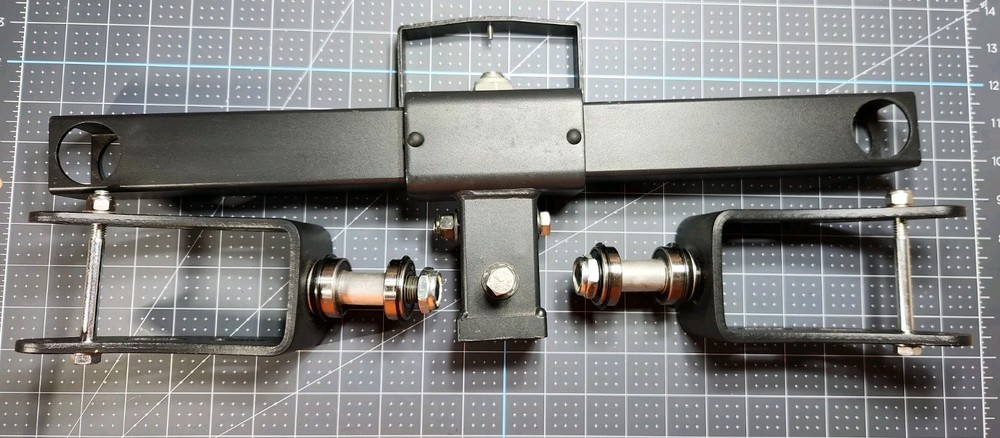 Hoveround MPV5 powerchair rear tire caster Axle Assembly W/ Spindles & Bearings