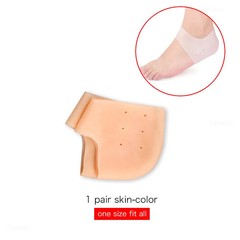 2 Pieces Heel Silicone Protector Protective Sleeve Heel Spur Pads for Relief Pla