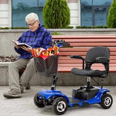 4 Wheels Mobility Scooter Heavy Duty Electric Wheelchairs For All Terrain Travel