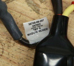 Battery Wiring Harness Cables for Quickie/Zippie Power Chairs 247622 247623