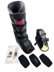 Polymer Walker Air Boot Medium + Post Op Cast Shoe Small/Medium Orthopedic Set
