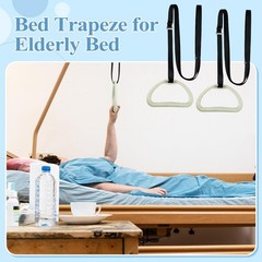 Elderly Bed Trapeze Bar Set – Ceiling Mounted Ladder Helper, Stainless Steel Fix