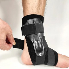 Ankle Brace Compression Foot Support Sprained Tendon Plantar Fasciitis Pain Belt