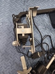 Permobil Proportional Foot Control, LCD OMNI2 DISPLAY Mount for Powerchair