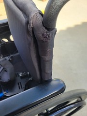 Quickie 2 Lite 17″ X 17″ Manual Wheelchair Used 17″x17″ Foldable Blue
