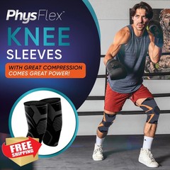 PhysFlex Knee Brace Black XX-Large