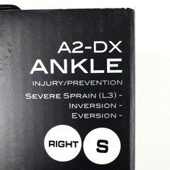 Zamst A2-DX Ankle Brace Right Small White Severe Sprain Support Brand New