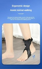 Drop Foot Brace Orthosis Ankle Support With Comfortable Inflatable Airbag US