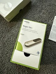 Phonak Roger On 3 Unlimited Assistive Listening Microphone w/ Dock, Cables & Box