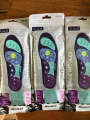Akusoli – Magnetic Acupressure Insoles S/M, US Women 5-10, US Men 5.5-8 K