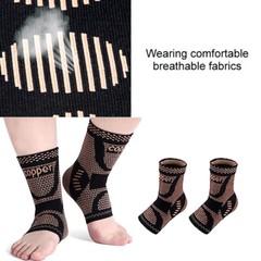 Plantar Fasciitis Compression Ankle Brace Support Foot Pain Relief Sleeve Gym