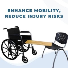 Smooth Finish Transfer Board 8×30 Inches for Safe Patient Transfers & Mobility