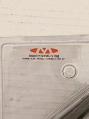 Maximized Living Home Care Spinal Correction Kit New Package Cervical Traction