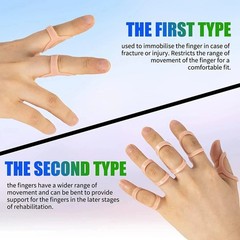 Oval Finger Splint 5 Pcs, Finger Splints for Arthritis