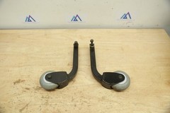 PAIR 3″ Rear Anti-Tip Wheels & Mount Bracket for Shoprider Jetstream Power Chair
