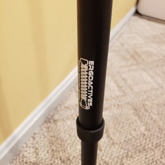 Ergobaum Dual-Military Ergonomic Crutches Underarm Pads Aluminum Quick Ship