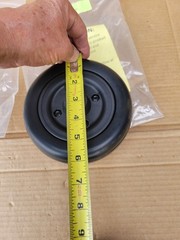 NEW INVACARE TDX SP 2 – 6×2 CASTERS WHEELS FOR POWER CHAIR WHEELCHAIR BLACK